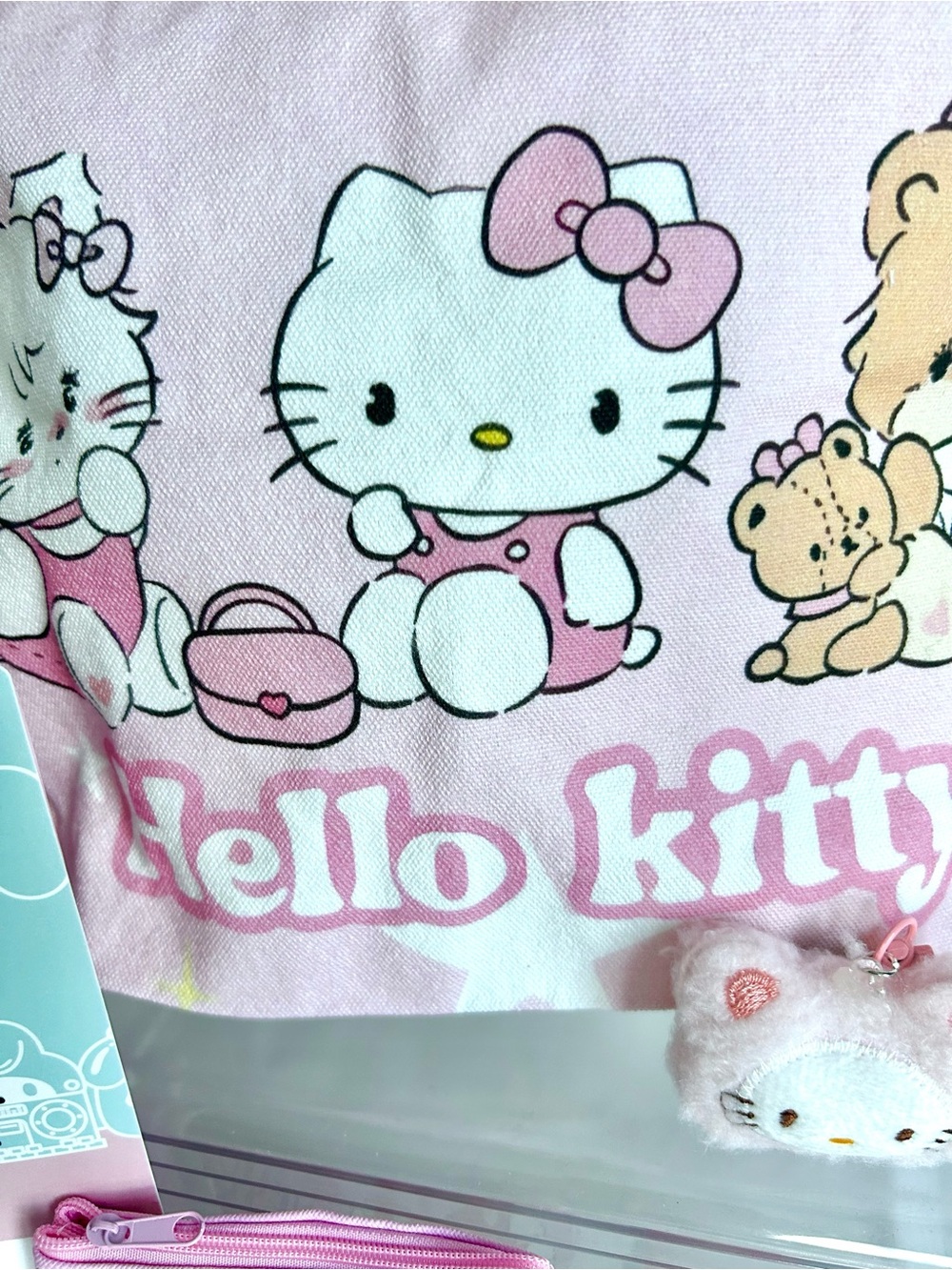 💝(HK397) Hello Kitty Adorable 5-Piece Tote Bag Bundle! - Picture 2 of 11